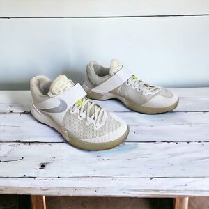 Nike Zoom Live White Athletic Sneakers, Men's Size 10